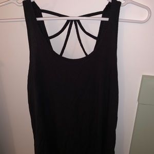 Dark brown tank top